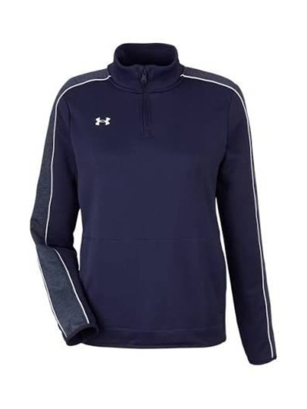Under Armour Command Warm Up quarter zip Blue womens sz medium 1383274 410 NWT